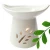 Import Factory mde OEM design romantic leaf design ceramic Incense burner from China