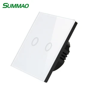 Factory Price Durable Multi Purpose Electronic Switches Fabricantes De Interruptores Touch Sensitive EU UK Wall Switch