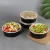 Import Factory Price 100% Eco Friendly Disposable Brown Color Printed Paper Salad Bowl With Lid from China