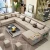 Import Factory Provided U Shape Fabric Sofa Living Room Sofa Set Design Large Sofa With Storage Function from China