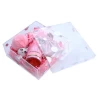 Factory supplied clear acrylic gift package box with lid