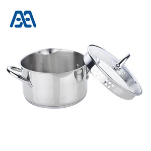 Factory supply easy clean stainless steel casserole