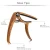 Import Factory supply guitar capo wood colors Acoustic Electric Classical Guitar Accessories part guitarra capotraste capo for guitar from China