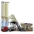 Import Factory supply HZS25 cement concrete mixing plant from China
