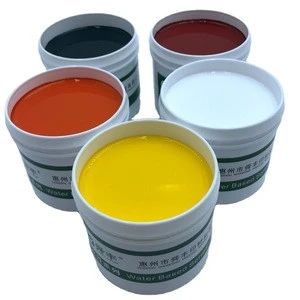 Factory Supply Water-based Color Paste Fabric Silk Water Ink Screen Printing