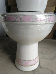 Factory Supply Water Saving Decorative Toilet For Mauritius