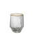 Import Factory Wholesale Cheap Clear Glass Water Pitcher With Gold Rim Large Water Pitcher Carafe Glass Pitcher from China