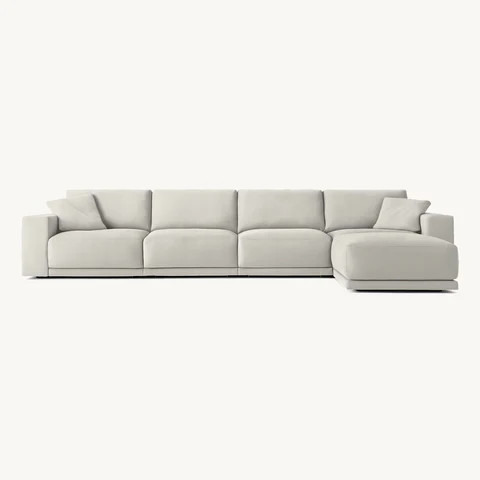 Buy Factory Wholesale Living Room L-shaped Fabric Sofa Rh Linen ...