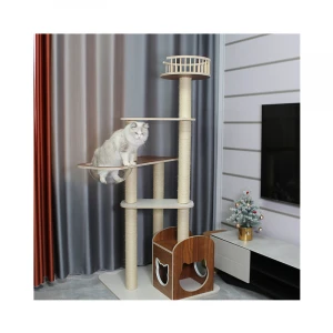 Factory wholesale multi-function pet supplies combination interactive toys cat climbing frame