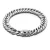 Import fashion 316L mens  Silver polished domineering  14MM Wide Stainless Steel  bracelet from China
