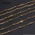 Import fashion accessories jewelry women18k gold plated custom Necklaces friends necklace chains gifts cuban link chain jewellery from China