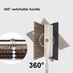 Fashion Broom Set Dustpan Combination Household Cleaning Tool Broom Can Stand Windproof Bathroom High-quality Broom