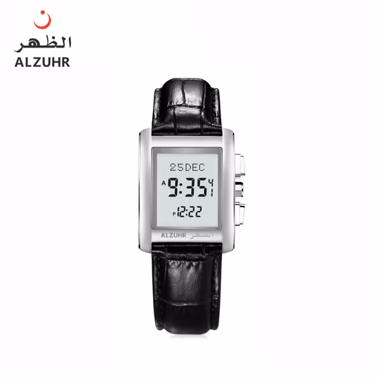 Fashion Cheap Islamic Qur?an Bookmark Waterproof Digital Watches for Men