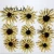 Import fashion decor bridal wedding hair clip brooch wreath handmade natural Preserved Fresh dried sesame flowers from China