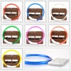 Fashion Light up USB Rechargeable Glowing pet Dog Collar for Night Safety