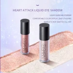 Fashion New Pigmented Liquid Eyeshadow Logo Customized  Easy To Wear Liquid Eye Makeup Wholesale