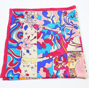 Fashion print 100% silk scarf hangzhou silk scarf shawl
