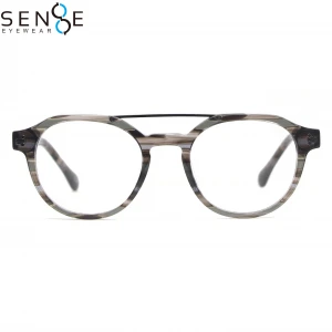 Fashionable Eye Glasses 96101 Acetate Frame Optical Glasses Eyewear Manufacture