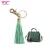 Import Faux Suede Fringe Key Ring Leather Tassel For Handbag Cellphone Straps DIY Accessories from China