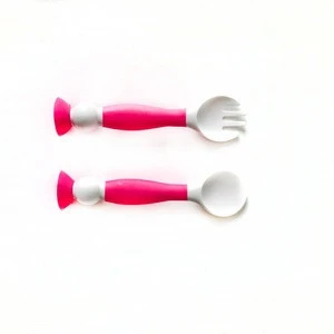 Feeding Supplies Children Baby Spoon Fork Set