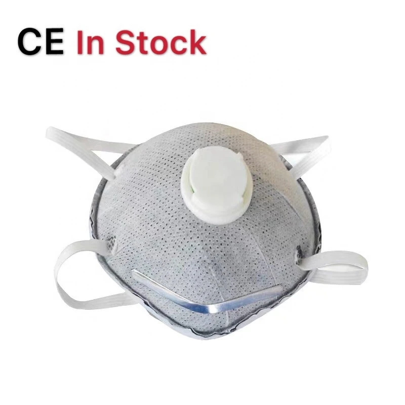 FFP2 dust mask Protection ffp2 Carbon Valve Dustproof Mask in stock ffp2 face mask respirator