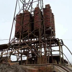 Fiber glass chromite spiral concentrators separator wholesale price for 100tph chromite ore beneficiation plant