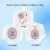 Import Fine Jewelry Jewelry New New Pink Diamond Round Sets for Women S925 Sterling Silver Zircon Diamond Ring from China