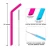 Import Flexible Drinking Straws With Clean Brush Reusable Silicone Drink Straws For Home Party Barware Accessories from China