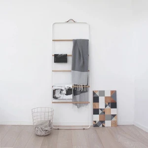 floor standing towel rack, bathroom shelf