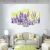 Import Floral Painting Canvas Prints/Large Size Purple Lavender Canvas Art/Lavender Picture Mural for Wall Decor from China