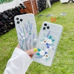 Flower Casing for Xiaomi Poco X3 NFC Redmi 9A Note 9s 9 8 Pro 7 Airbag Corner Phone Case Shockproof Protective Back Cover