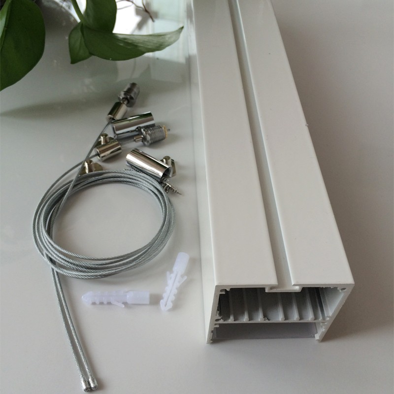 Buy Fluorescent Architectural Suspended Linear Ceiling Light Fixture ...
