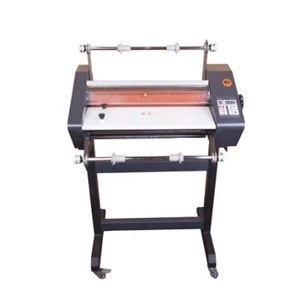FM480 hot laminator hot roll paper laminating machine for A3 A4 paper