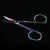 Import FOCSTAR Curved Makeup Rainbow Eyebrow Scissors Small Nose Hair Scissor (BT8002) from China
