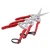 Import foldable multifunctional grape trimming stainless steel branch flower cutting red handle 8&quot; garden shears pruners scissor from China