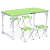 Import Foldable outdoor pavilion promotion exhibition table and chair combination portable aluminum alloy simple picnic table from China