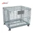 Import Foldable Pallets Bulk Steel Medium Duty Pallet Cage Bins Collapsible Stillages Stackable Metal Shipping Crates With Wheel 50*100 from China