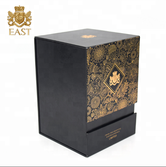 Folded luxurious Hardcover Perfume Box Gift Box