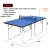 Import Folding table tennis table with pulley from China