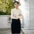 Import Formal Office 2 Piece Lady Office Uniform Skirt Suit from China