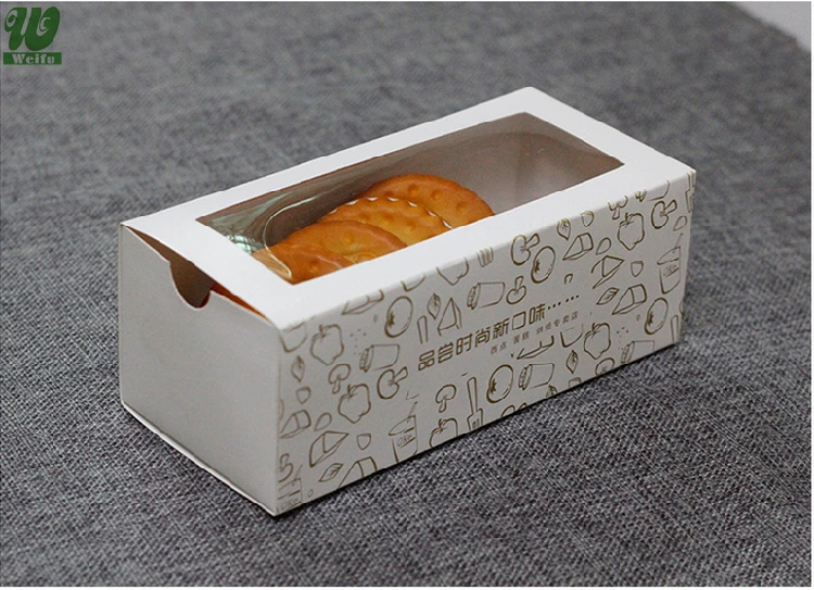 Free Design The packaging box cake with the rectangle