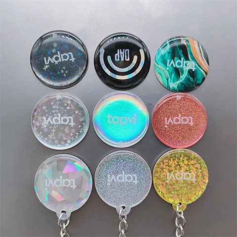 Buy Free Sample Ntag 213 Custom Rfid Epoxy Sticker For Nfc Smart Phone ...