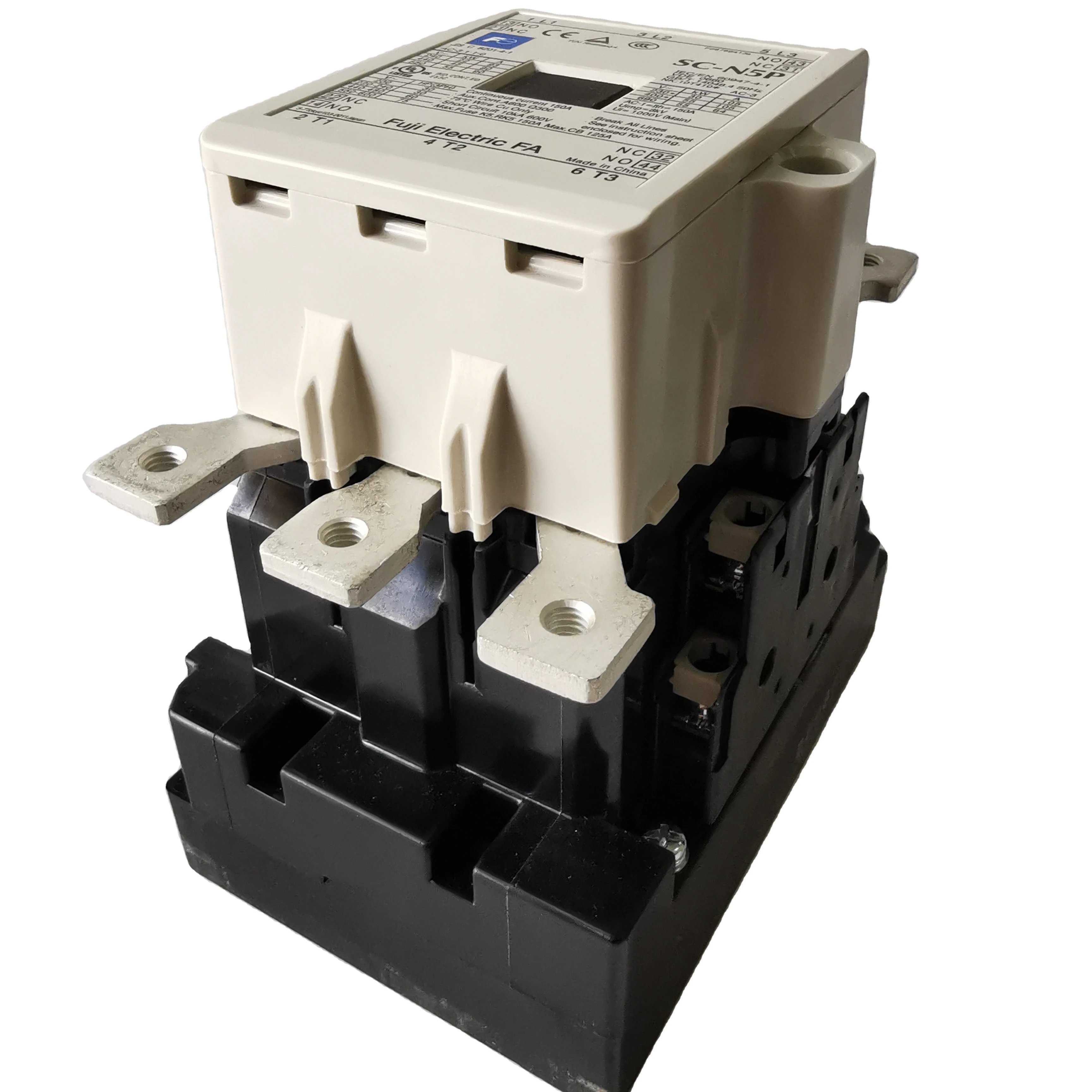Fuji Low Voltage AC Contactor Plastic Case Accessories SC-N5PM8-C AC220V Quality Assurance