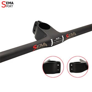 Full Carbon integrated handlebar SEMA carbon stem for kid&#39;s bike bike/balance bike 25 degree only 85g
