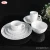 Import Full decor coupe shape Portuguese porcelain dinnerware from China