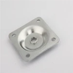 furniture hardware 2 inch mounting plates with angle and without an agle M8 sofa foot