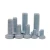 Import Galvanized Steel Blue Zinc Plated All Thread Hex Head Bolt Din933 from China