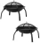 Import Garden square Steel wood burning 24 In Fire Pit from China