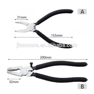 Glass Running Pliers Tools For Key Fob Hardware Wristlets Cotton