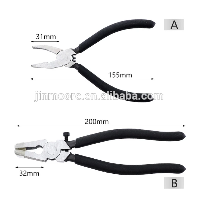 Glass Running Pliers Tools For Key Fob Hardware Wristlets Cotton